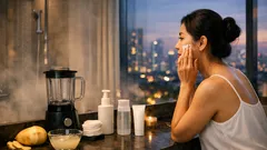 Nước ép khoai tây bôi mặt có thật sự mờ thâm sau 1 đêm?