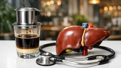 Uống cà phê mỗi ngày có tốt cho gan không? Hiểu đúng các con số về men gan và ung thư gan