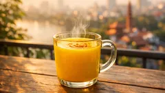 Uống nước nghệ ấm buổi sáng: lợi ích thật sự và những điều dễ bị thổi phồng