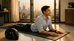 15 phút mỗi ngày với 3 động tác giúp lưng gọn và đứng thẳng hơn